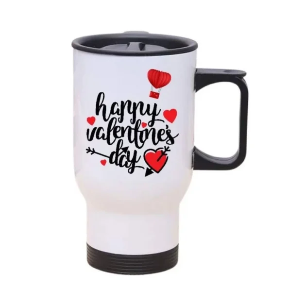 Valentine’s Day Travel Mug