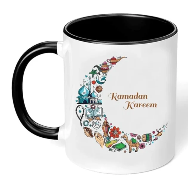 Ramadan Black Coffee Mug – Thoughtful Gift for Him, Friends, and Your Ramadan Journey